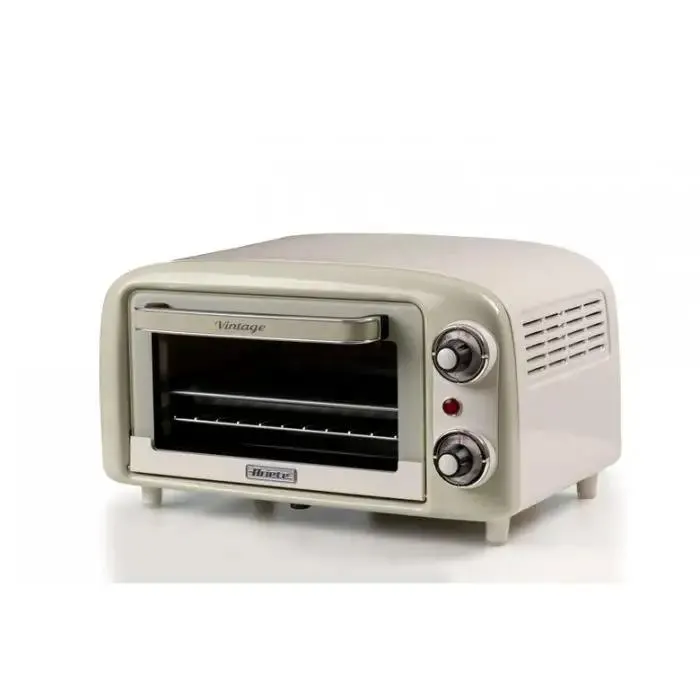 Ariete 3919 forno elettrico vintage, 800w, capacità 10l, doppio vetro, retrò, beige
