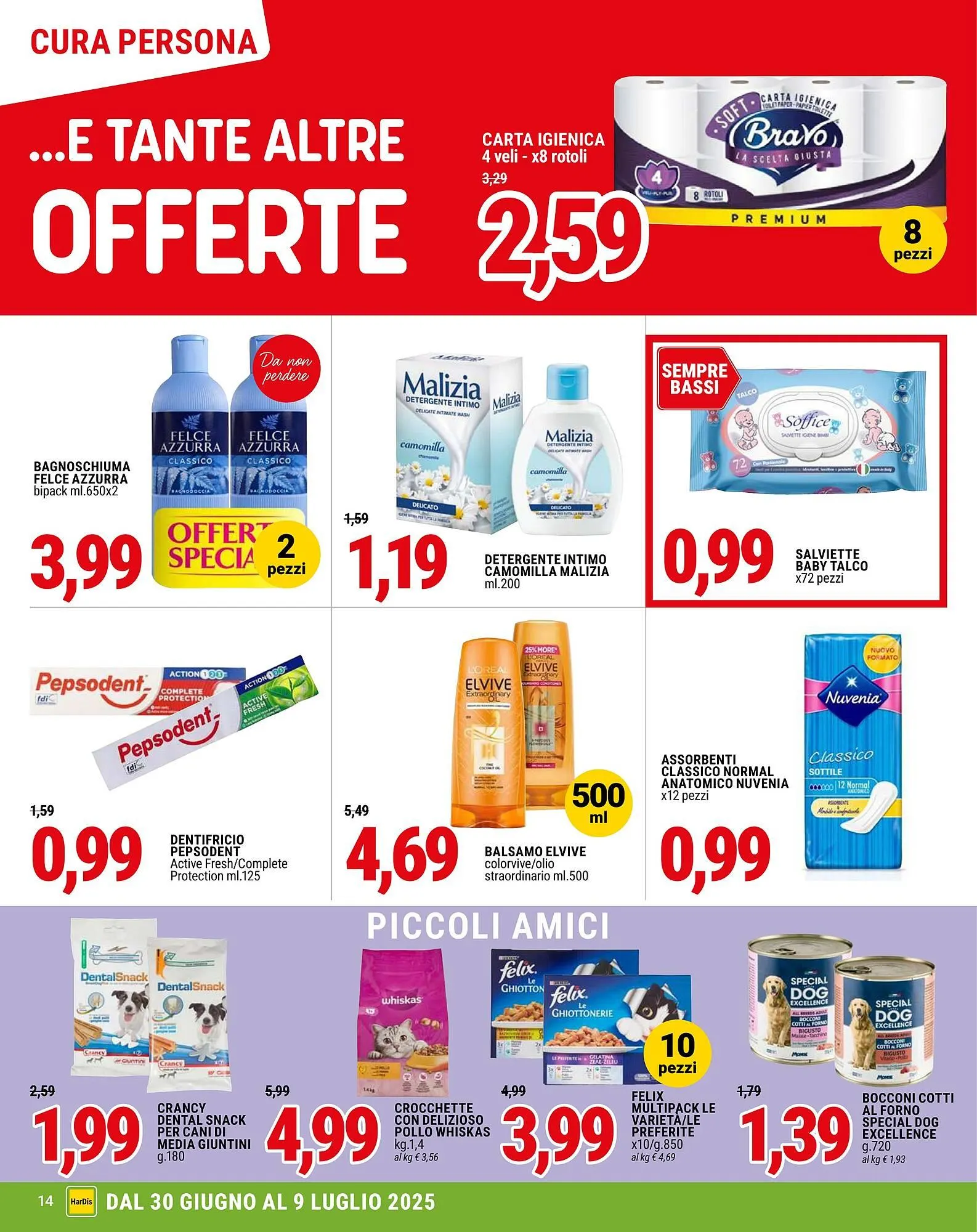 Volantino Hardis da 30 giugno a 9 luglio di 2025 - Pagina del volantino 14