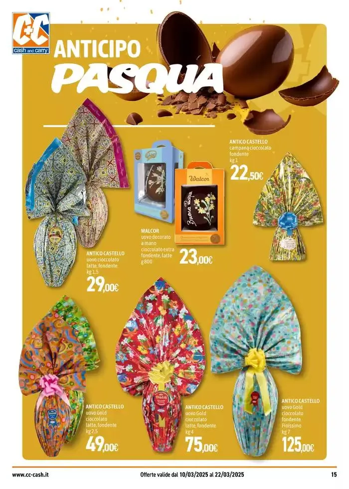 Promozione da 11 marzo a 22 marzo di 2025 - Pagina del volantino 15