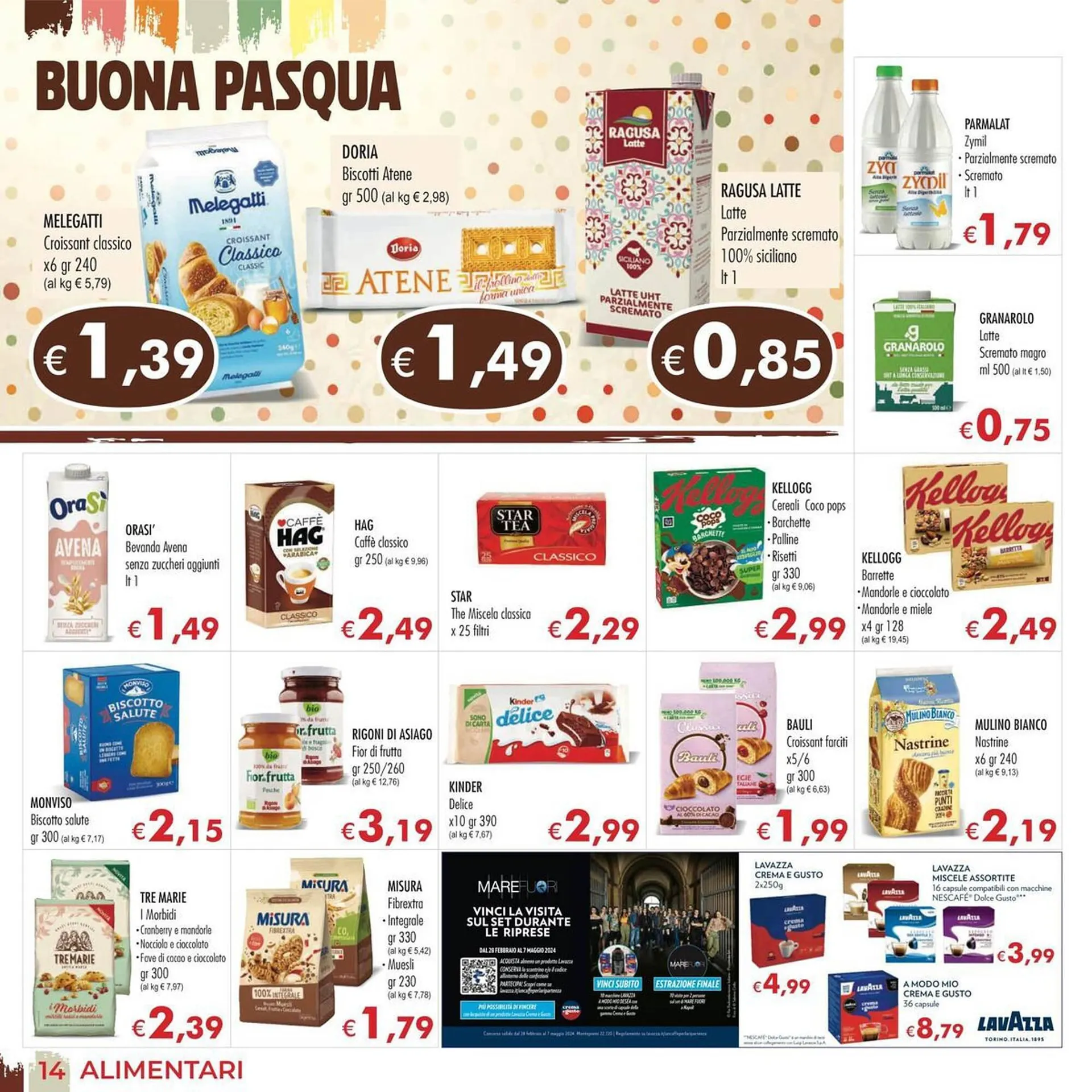 Volantino MerSi Supermercati da 20 marzo a 2 aprile di 2024 - Pagina del volantino 14