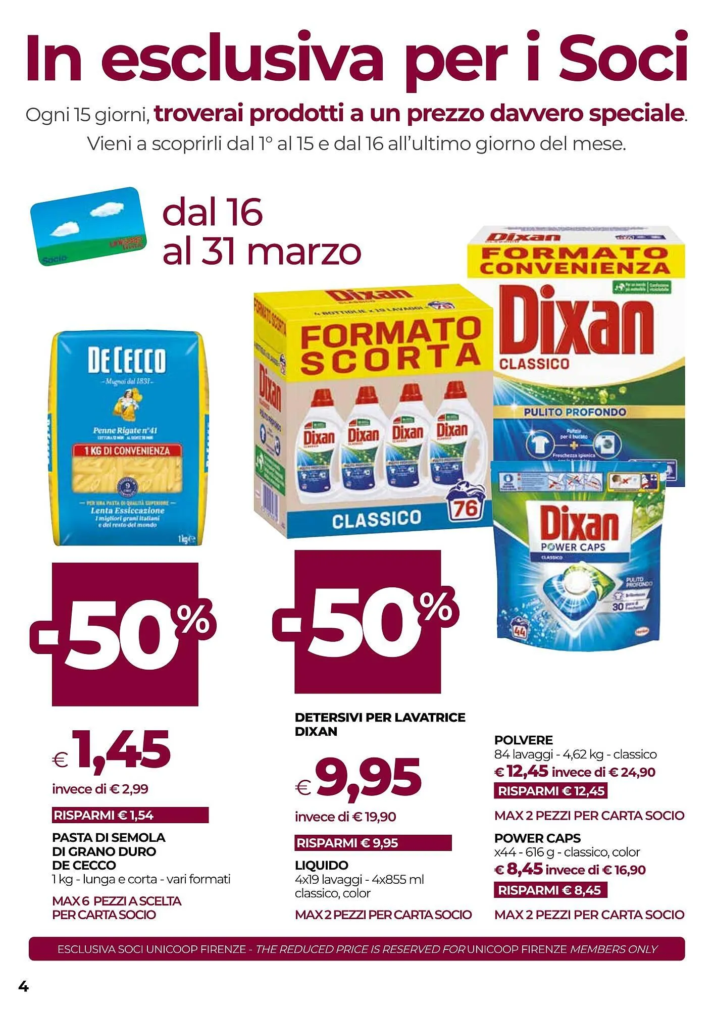 Volantino Unicoop da 20 marzo a 2 aprile di 2025 - Pagina del volantino 4