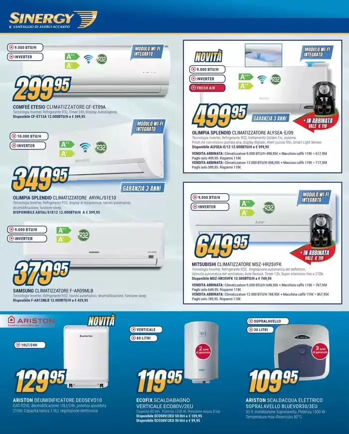 Offre Sinergy da 24 aprile a 24 maggio di 2025 - Pagina del volantino 12