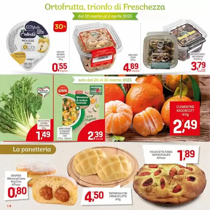 Sottocosto freschi da 20 marzo a 2 aprile di 2025 - Pagina del volantino 4