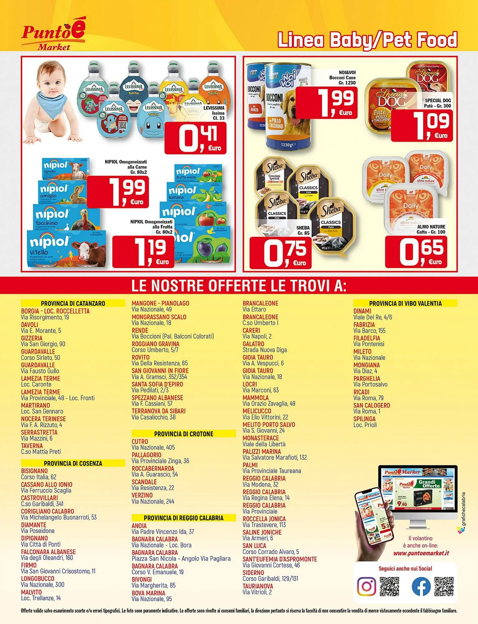 Volantino Punto é market da 27 dicembre a 7 gennaio di 2024 - Pagina del volantino 8