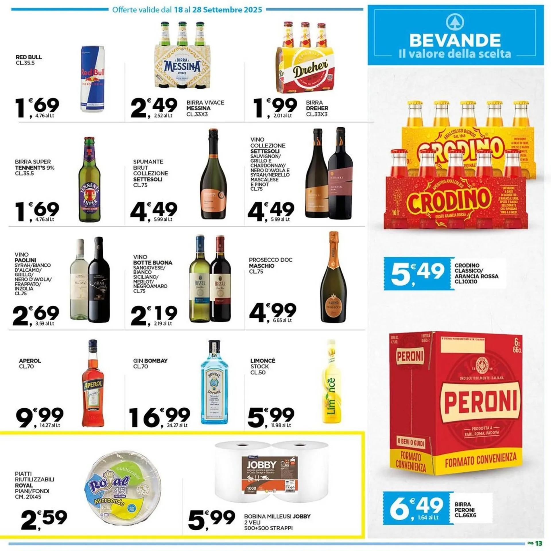 Volantino Despar da 18 settembre a 28 settembre di 2025 - Pagina del volantino 13