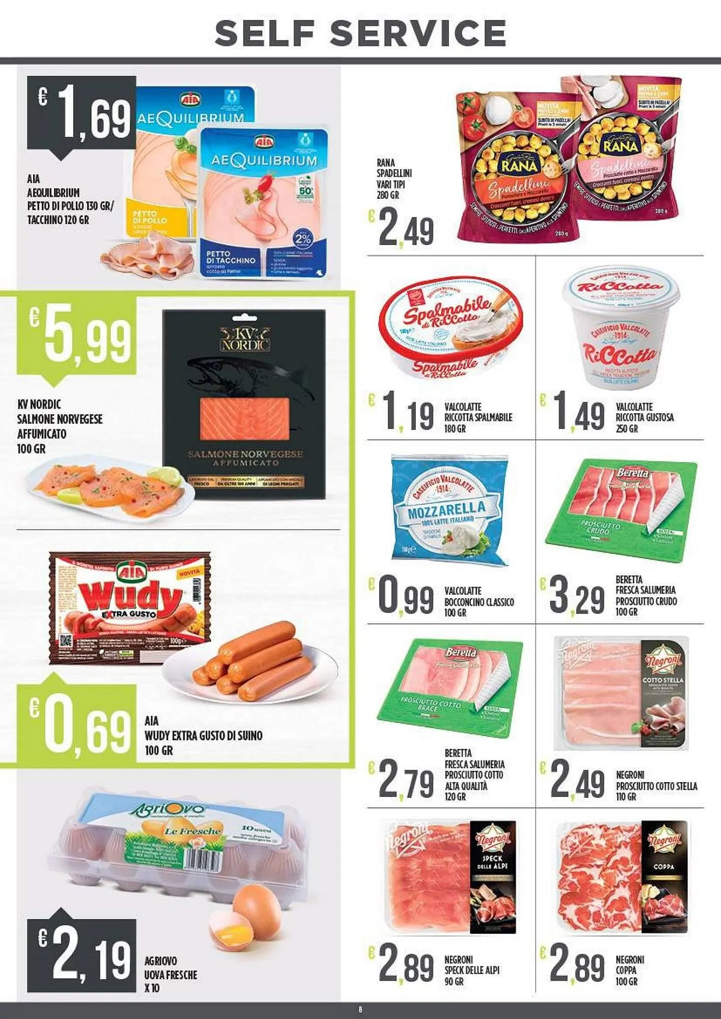 Volantino Supermercato Pollio da 28 luglio a 10 agosto di 2025 - Pagina del volantino 8