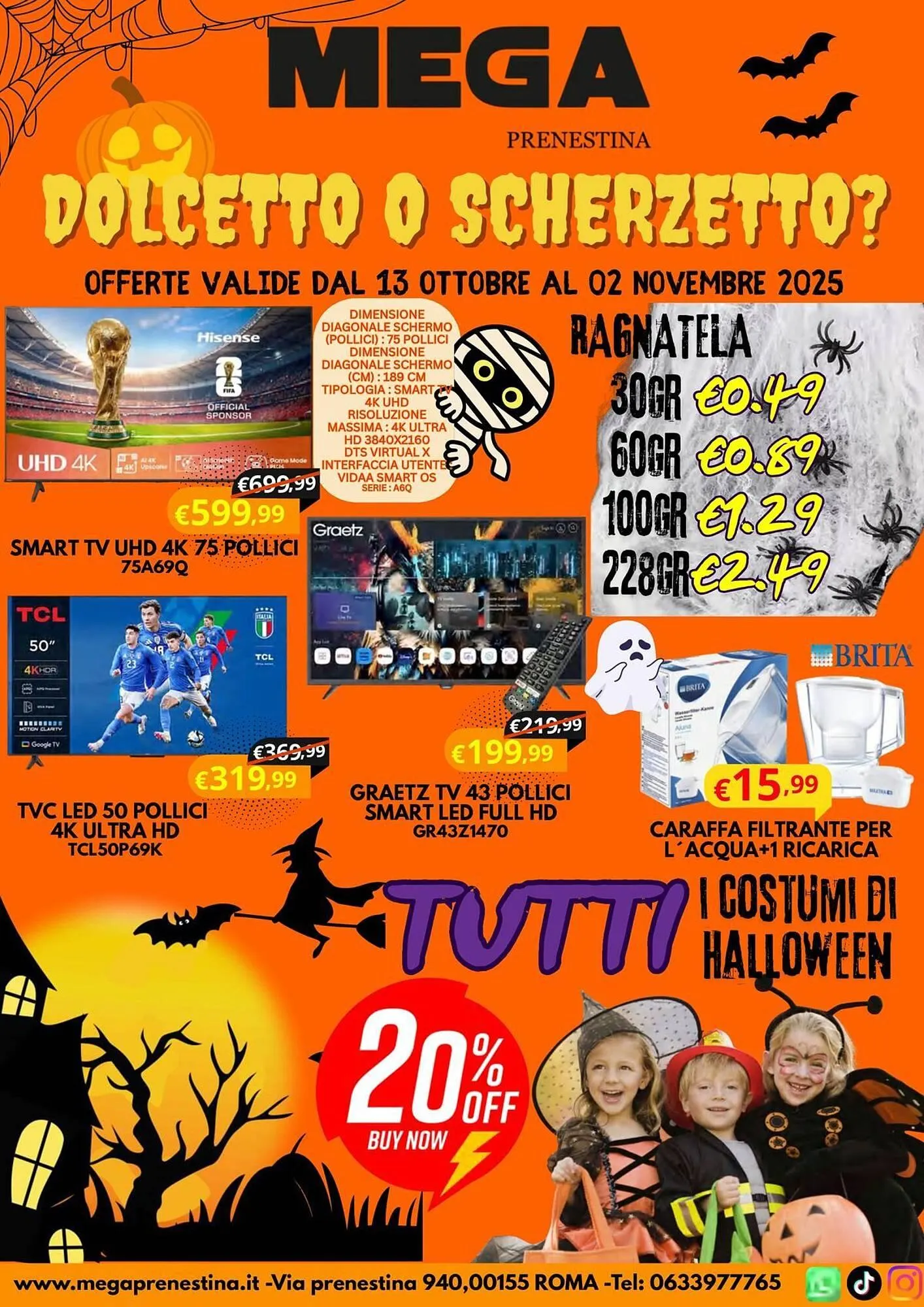 Volantino MEGA da 13 ottobre a 2 novembre di 2025 - Pagina del volantino 1