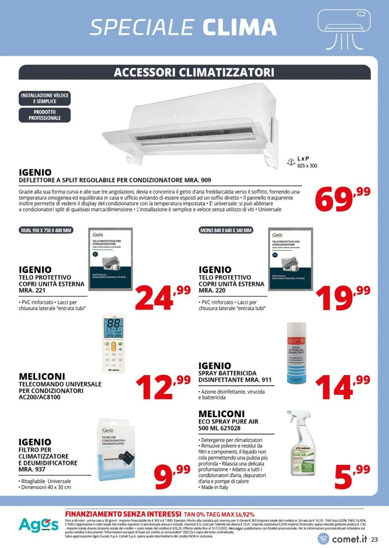 Comet Volantino attuale da 15 luglio a 20 luglio di 2025 - Pagina del volantino 23
