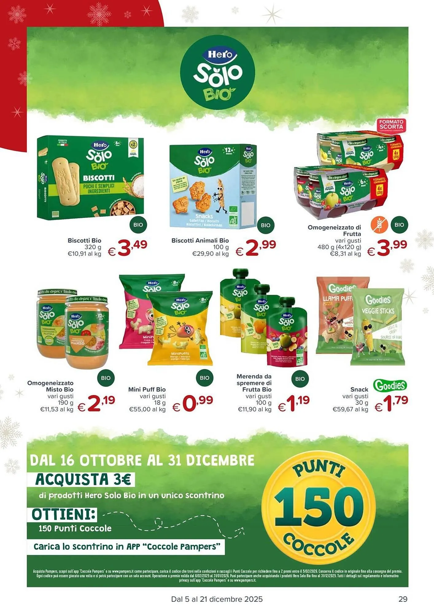 Volantino Io Bimbo da 5 dicembre a 21 dicembre di 2025 - Pagina del volantino 29