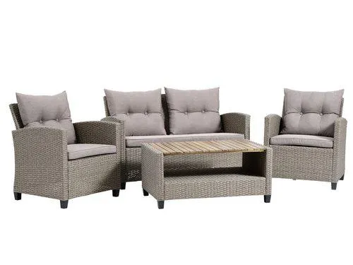 Set lounge VEN 4 posti naturale