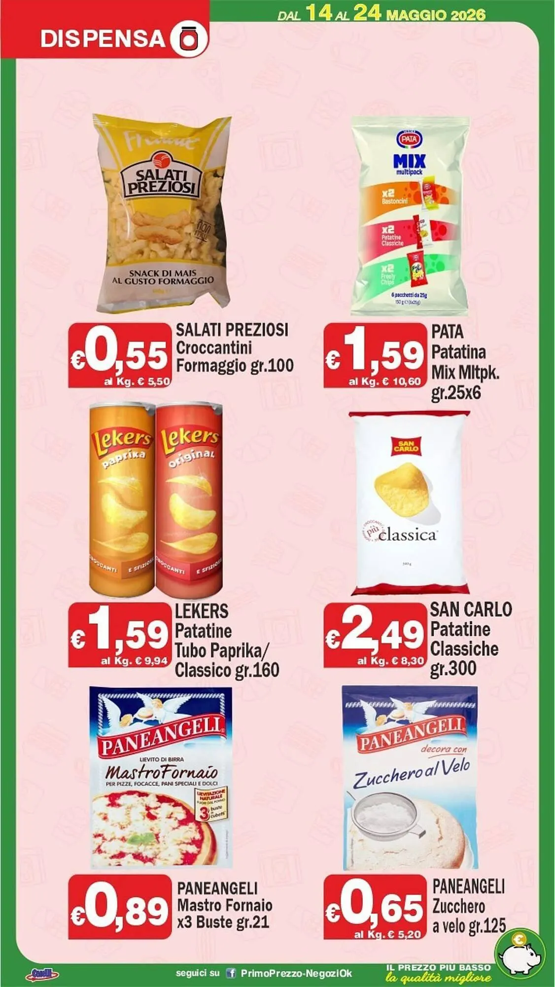 Volantino Primo Prezzo da 14 maggio a 24 maggio di 2026 - Pagina del volantino 14