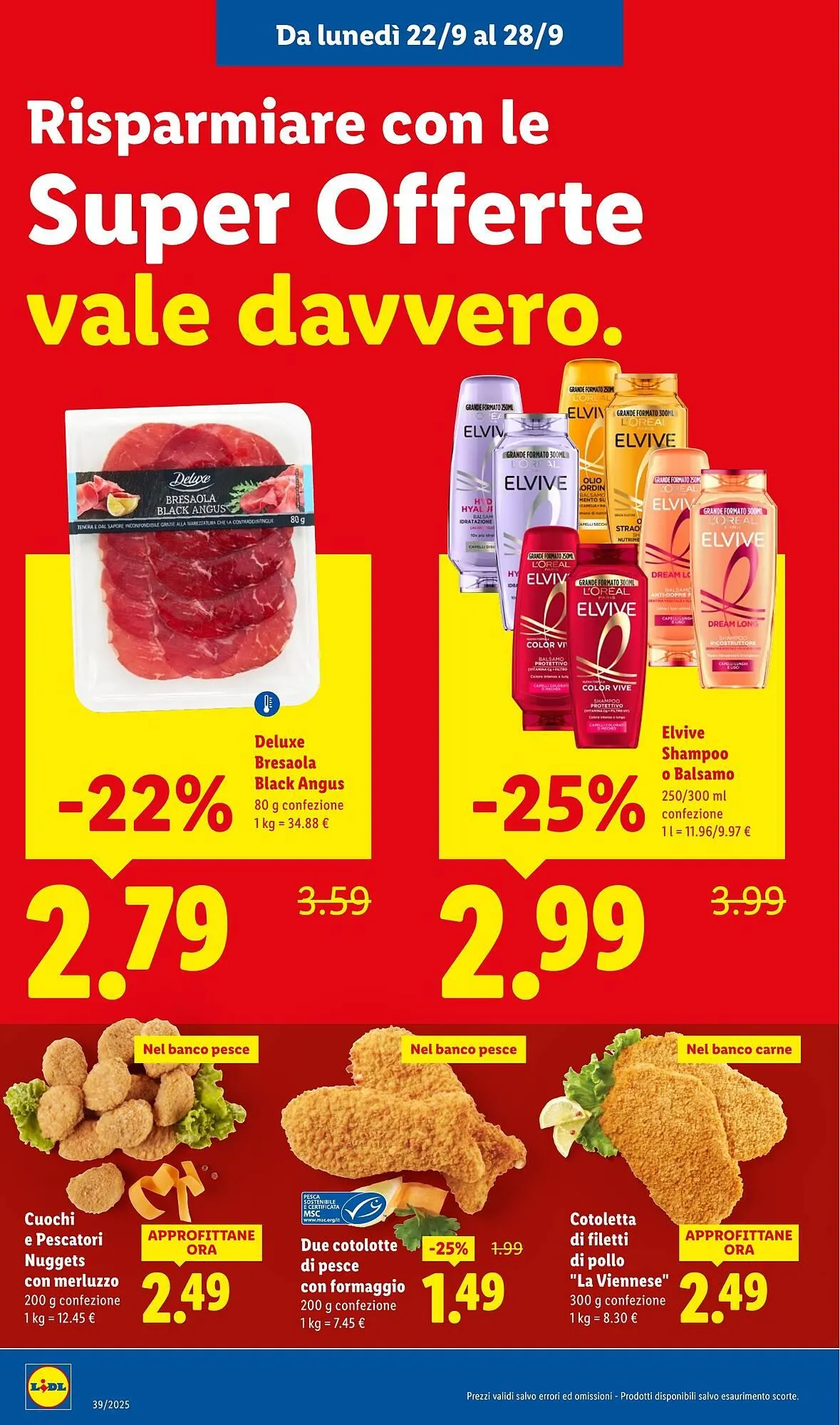 Volantino Lidl da 22 settembre a 28 settembre di 2025 - Pagina del volantino 16