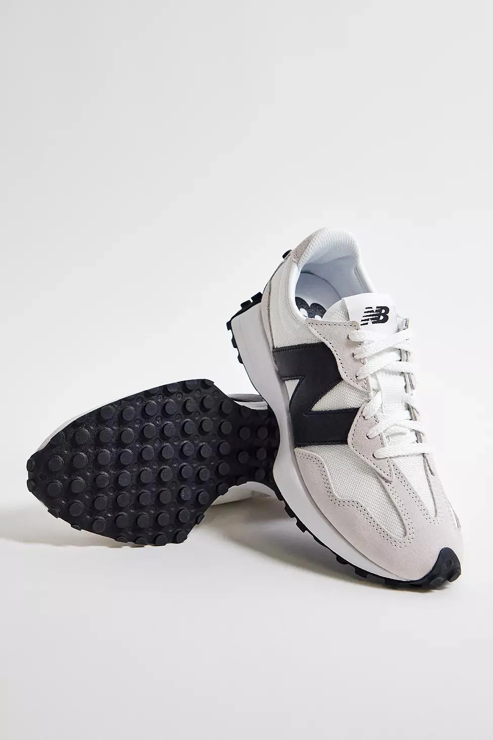 New Balance Scarpe da ginnastica bianche nere 327