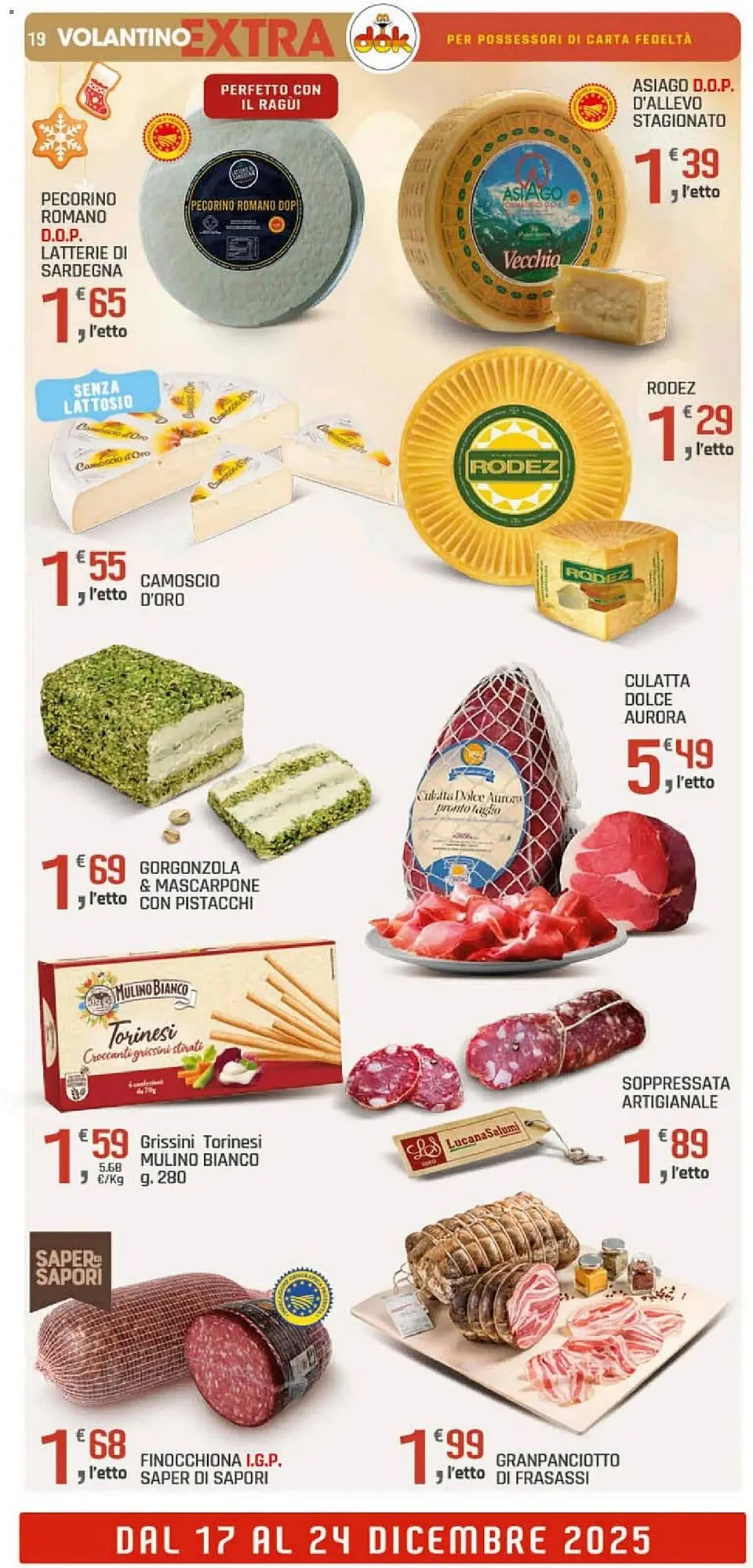 Volantino Supermercati Dok da 17 dicembre a 24 dicembre di 2025 - Pagina del volantino 19