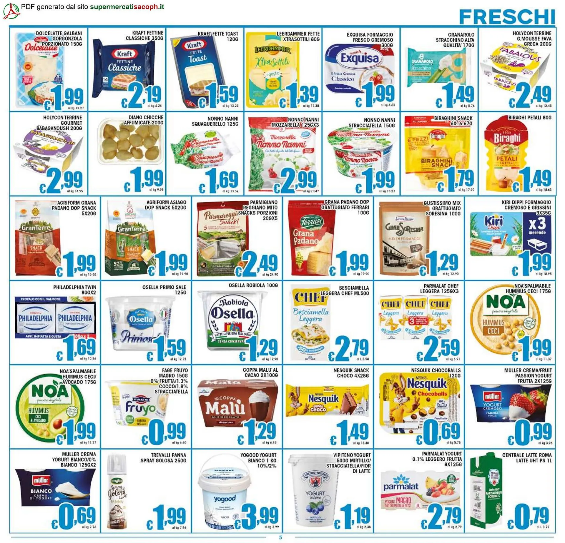 Volantino Sacoph da 25 febbraio a 4 marzo di 2026 - Pagina del volantino 5