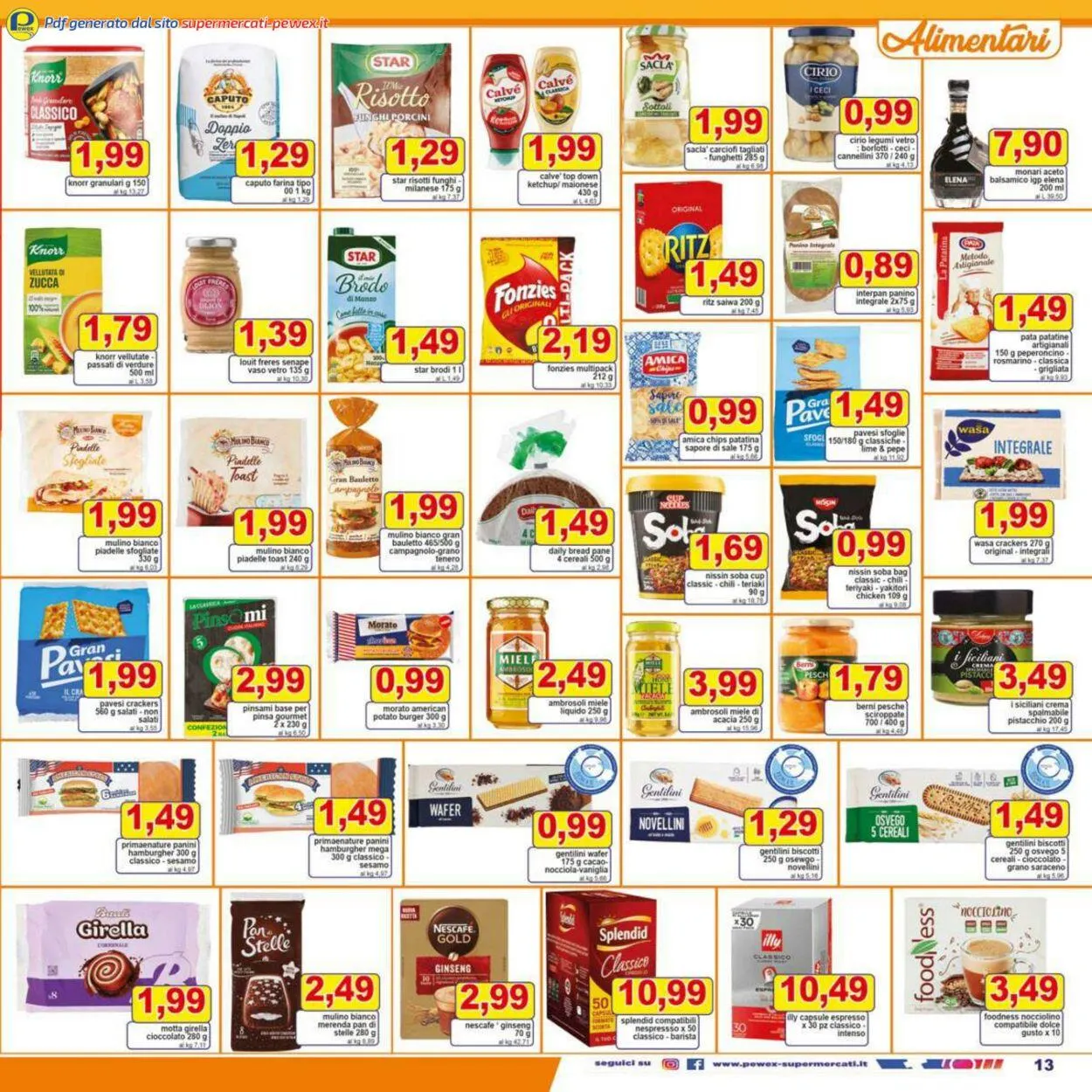 Pewex Volantino attuale da 27 novembre a 5 dicembre di 2025 - Pagina del volantino 13