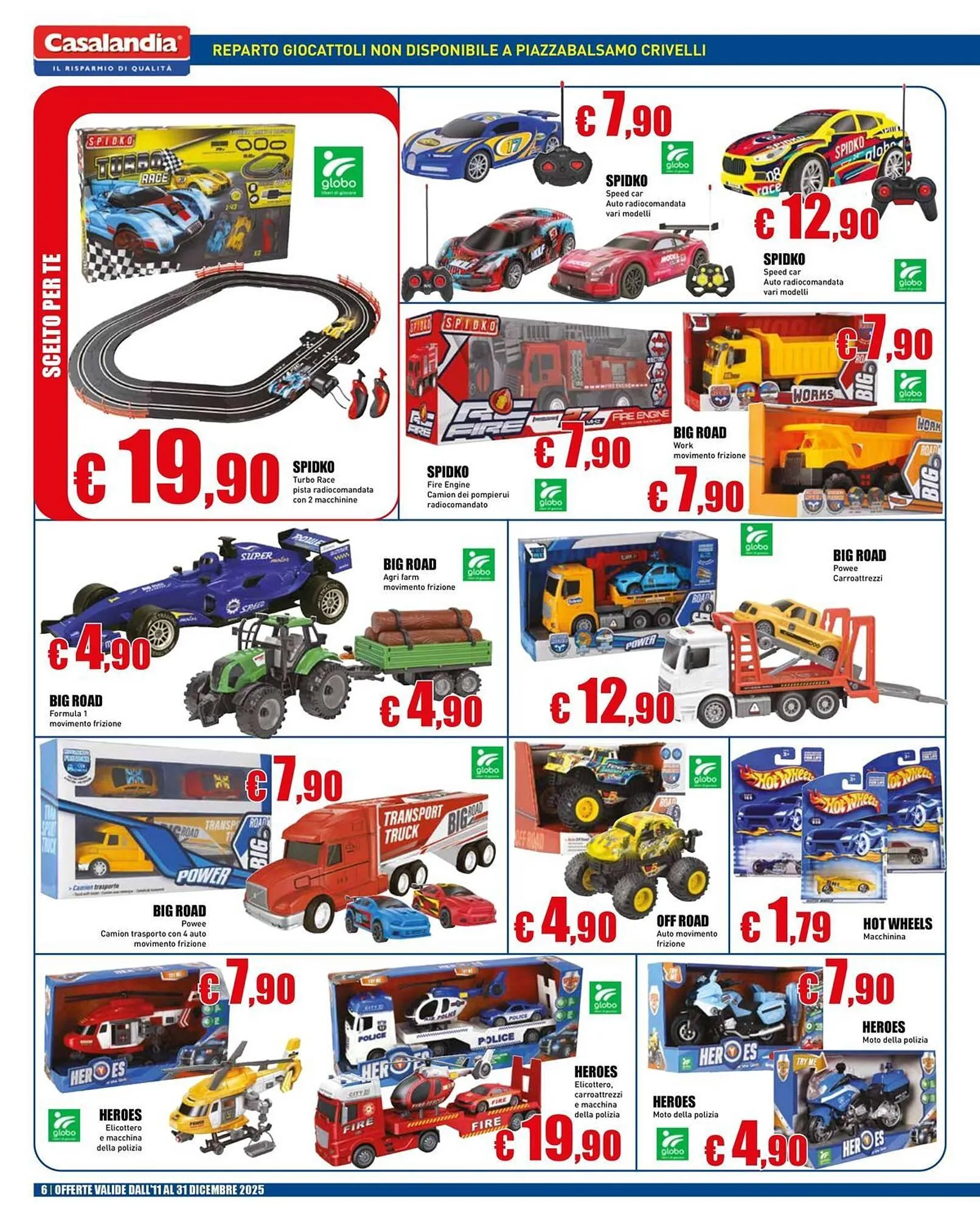 Volantino Casalandia da 11 dicembre a 31 dicembre di 2025 - Pagina del volantino 6