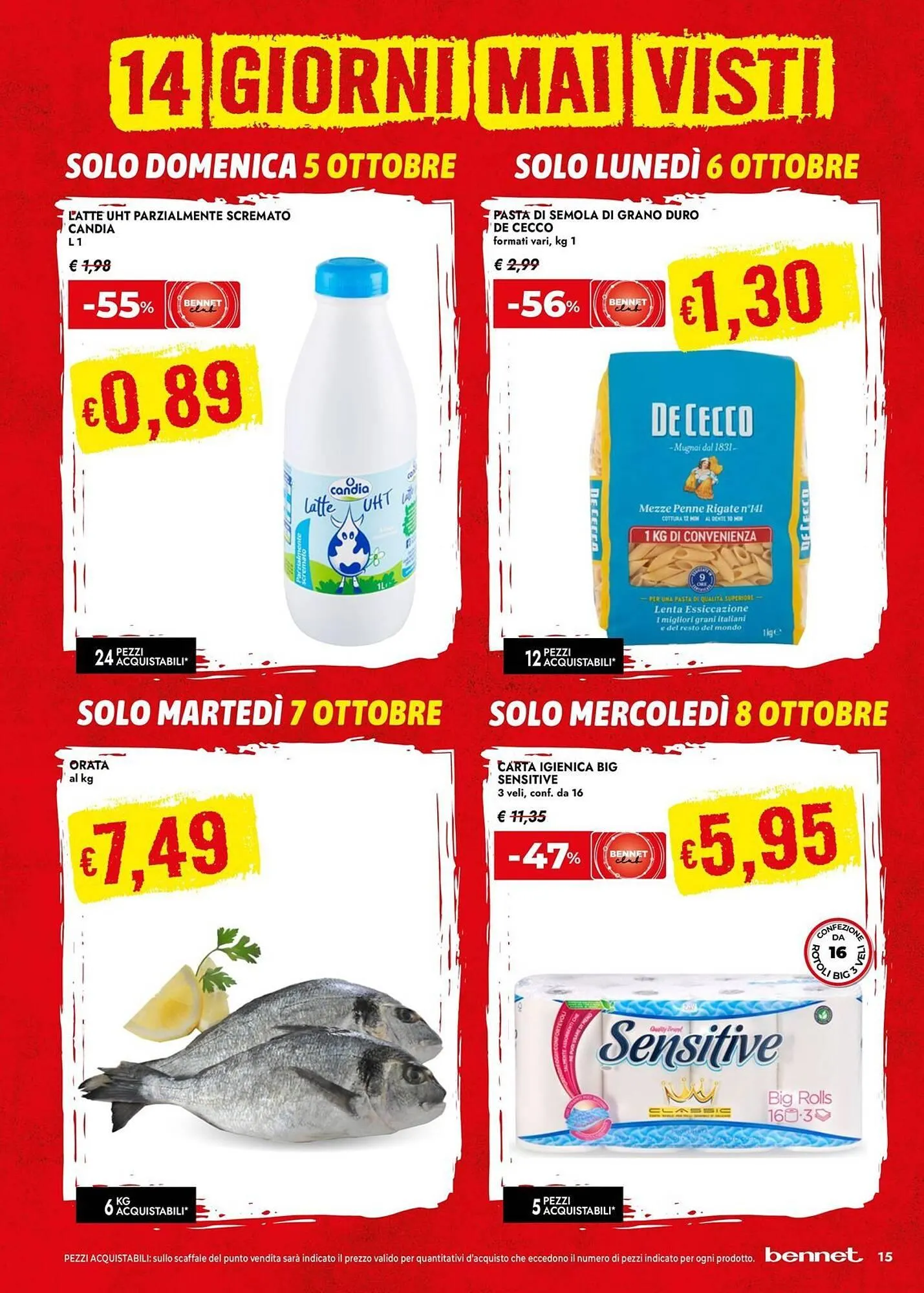 Volantino Bennet da 25 settembre a 7 ottobre di 2025 - Pagina del volantino 15
