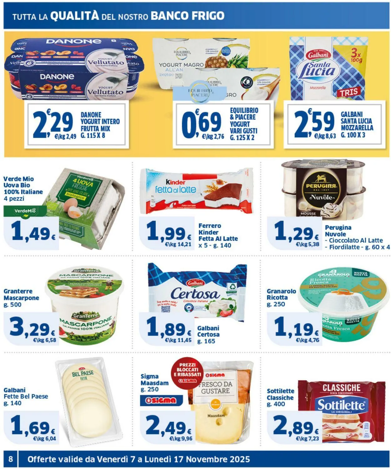 Sigma - Roma Volantino attuale da 7 novembre a 17 novembre di 2025 - Pagina del volantino 8