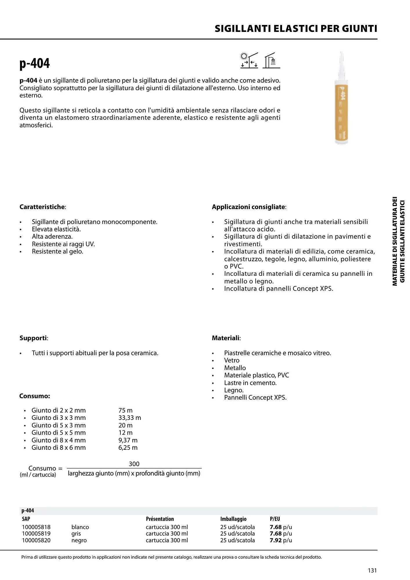 Volantino Porcelanosa da 9 aprile a 28 dicembre di 2024 - Pagina del volantino 131