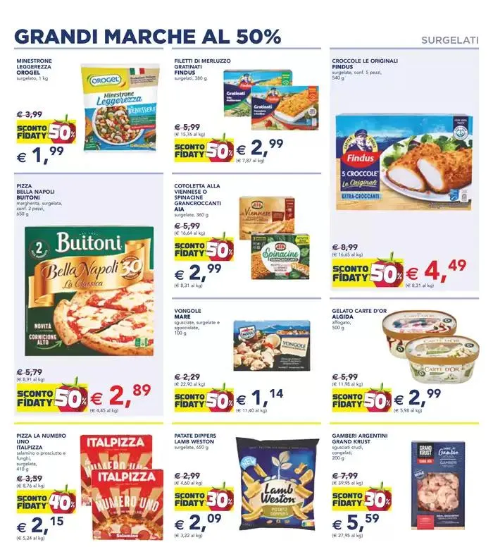 Grandi Marche al 50% da 30 gennaio a 12 febbraio di 2025 - Pagina del volantino 3