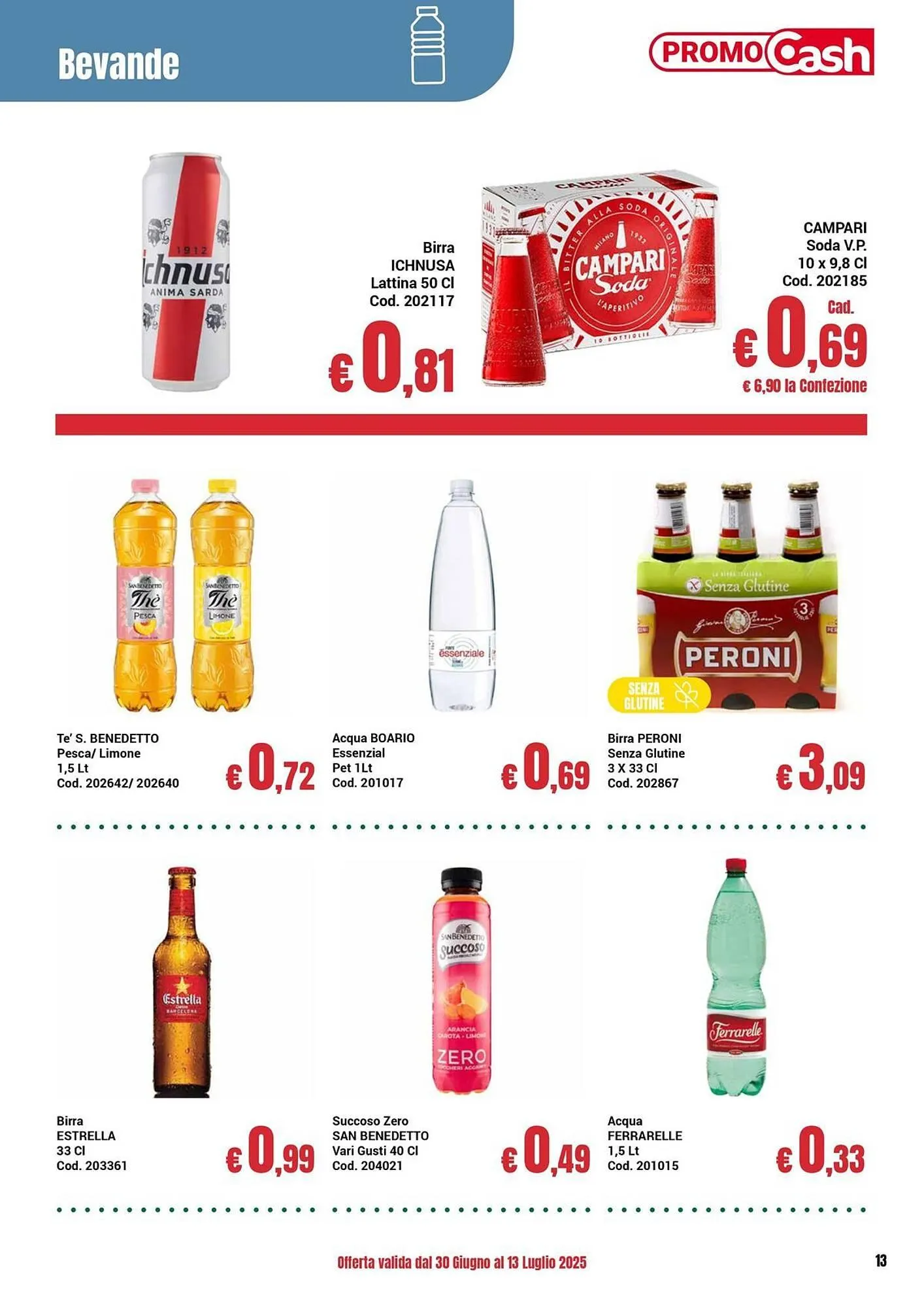 Volantino Centro Cash da 30 giugno a 13 luglio di 2025 - Pagina del volantino 13