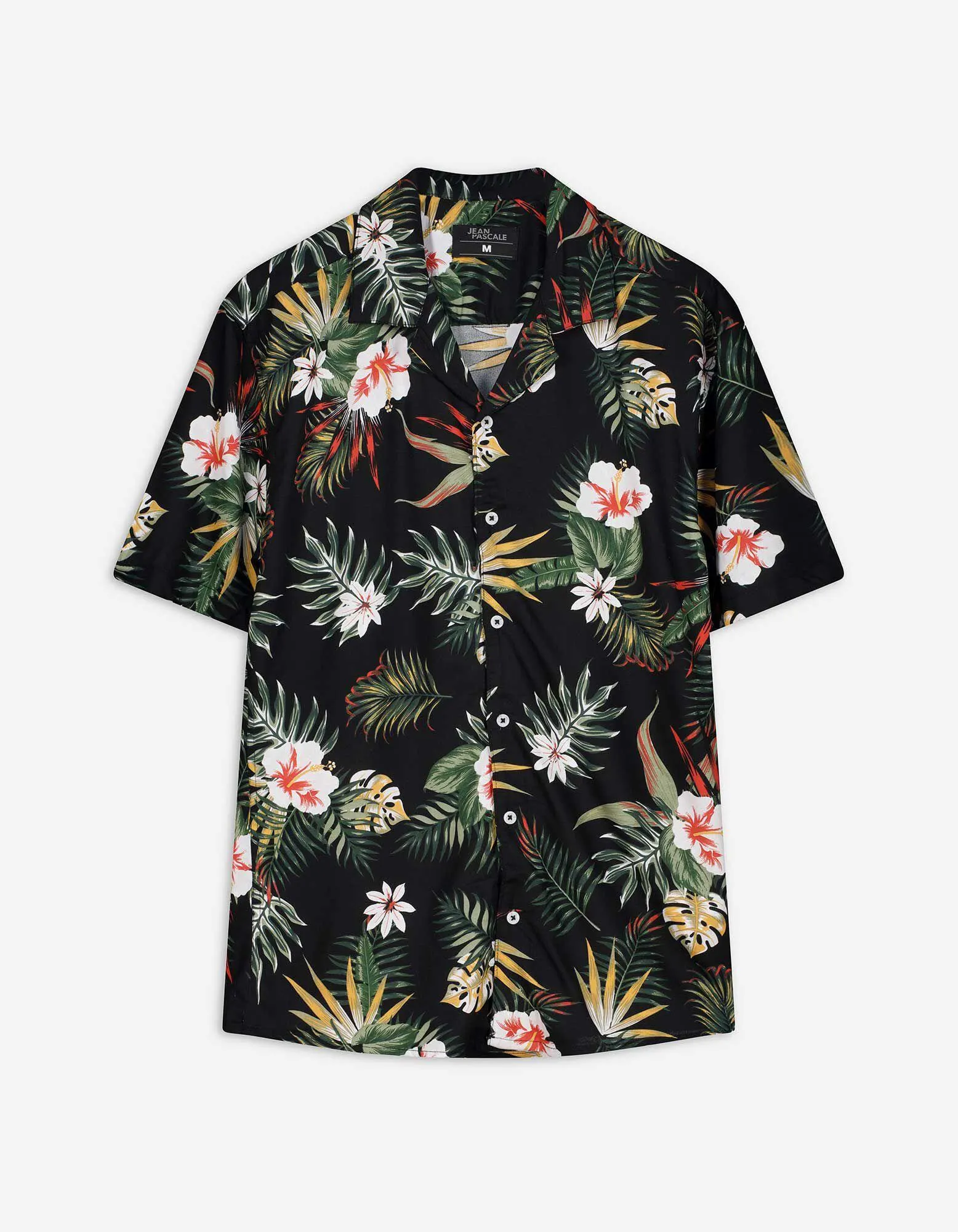 Camicia - Stampa allover - nero