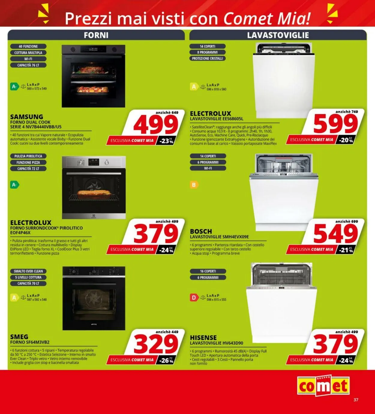 Comet Volantino attuale da 5 giugno a 18 giugno di 2025 - Pagina del volantino 37