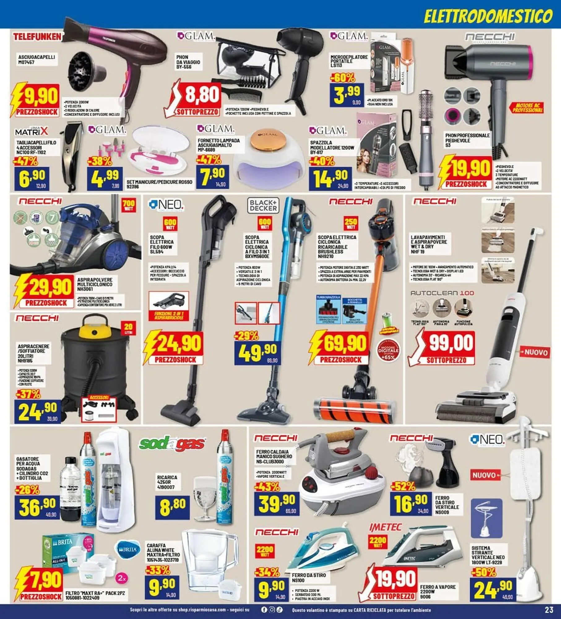 Volantino Risparmio Casa da 20 settembre a 12 ottobre di 2025 - Pagina del volantino 23