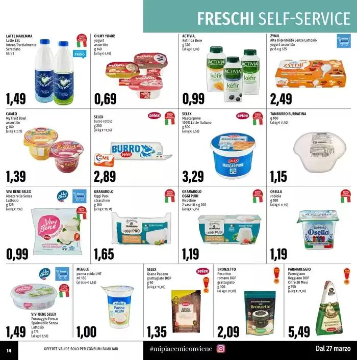 SOTTOCOSTO da 27 marzo a 9 aprile di 2025 - Pagina del volantino 14