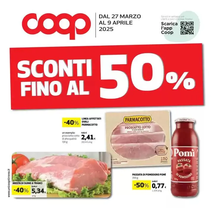 Sconti fino al 50% da 27 marzo a 9 aprile di 2025 - Pagina del volantino 1