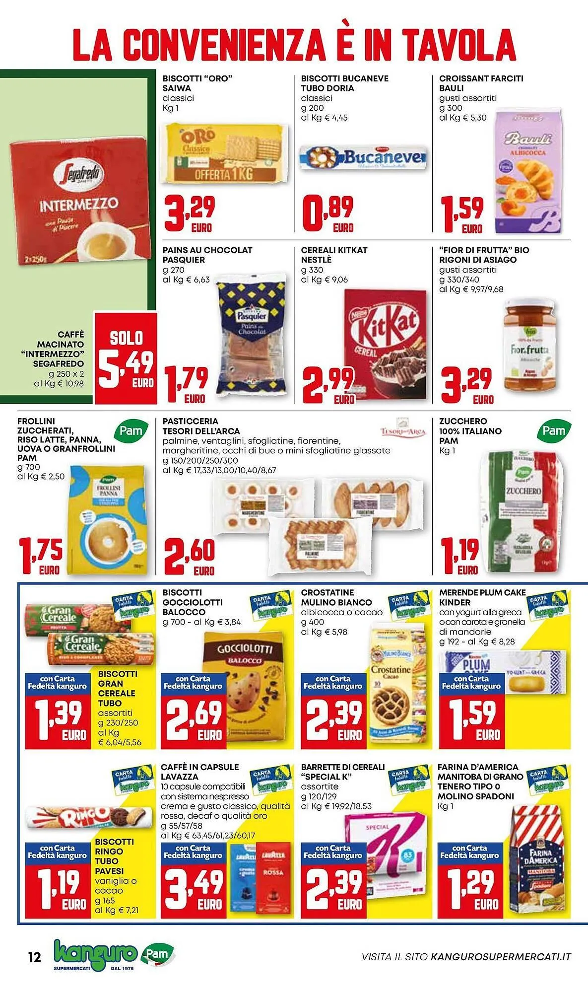 Volantino Kanguro da 4 dicembre a 17 dicembre di 2025 - Pagina del volantino 12