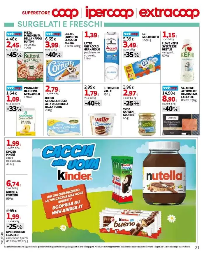 -25% su prodotti della linea da 27 marzo a 9 aprile di 2025 - Pagina del volantino 21