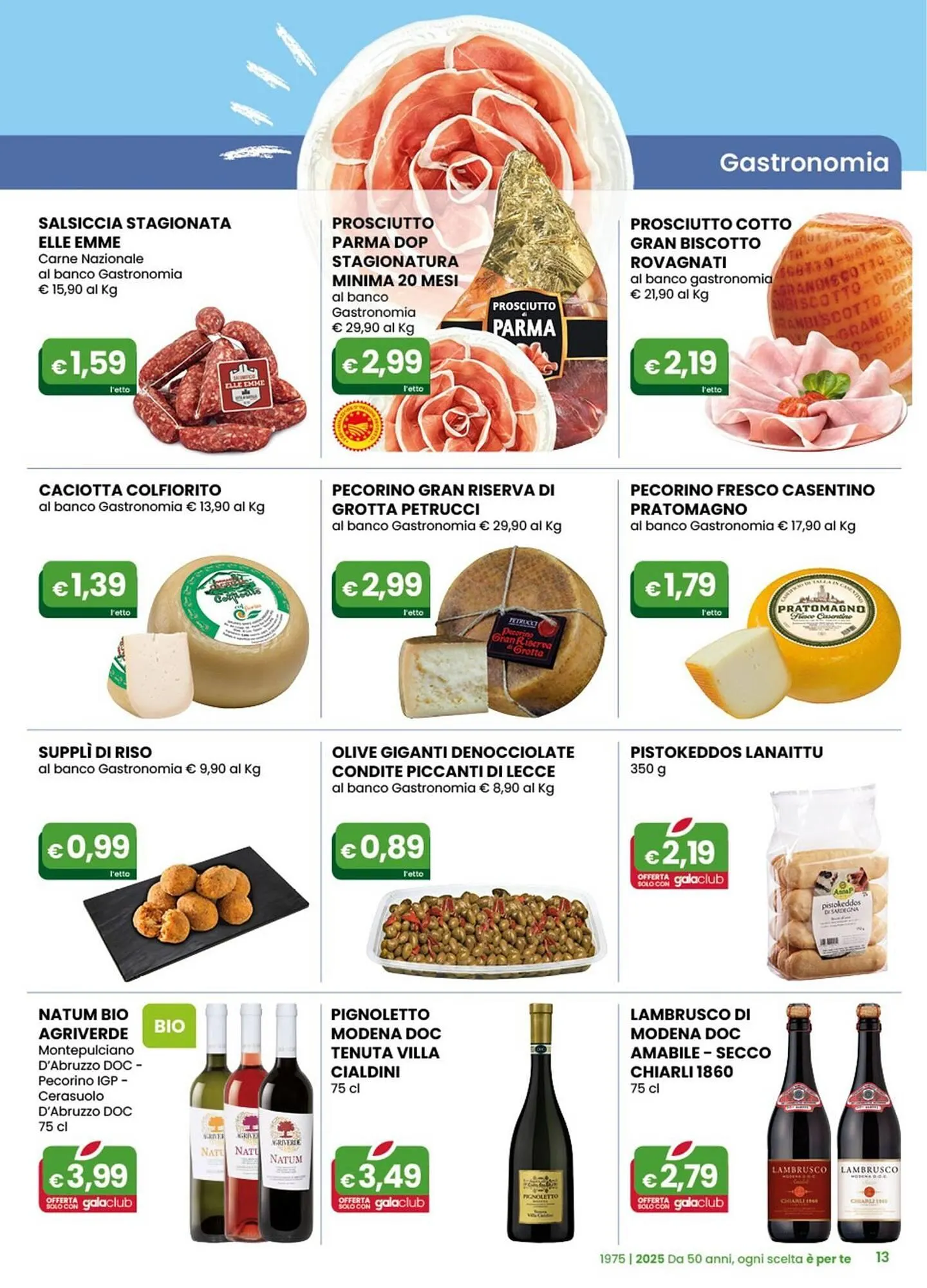 Volantino Gala Supermercati da 17 dicembre a 31 dicembre di 2025 - Pagina del volantino 13