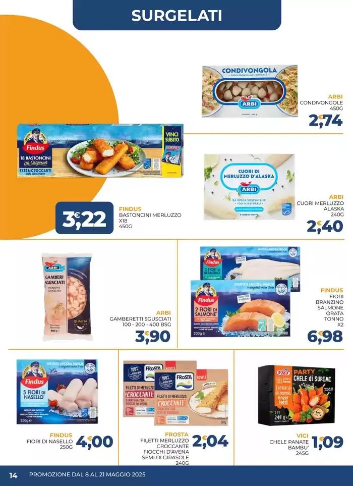 Promozione dal 8 al 21 maggio da 8 maggio a 21 maggio di 2025 - Pagina del volantino 14