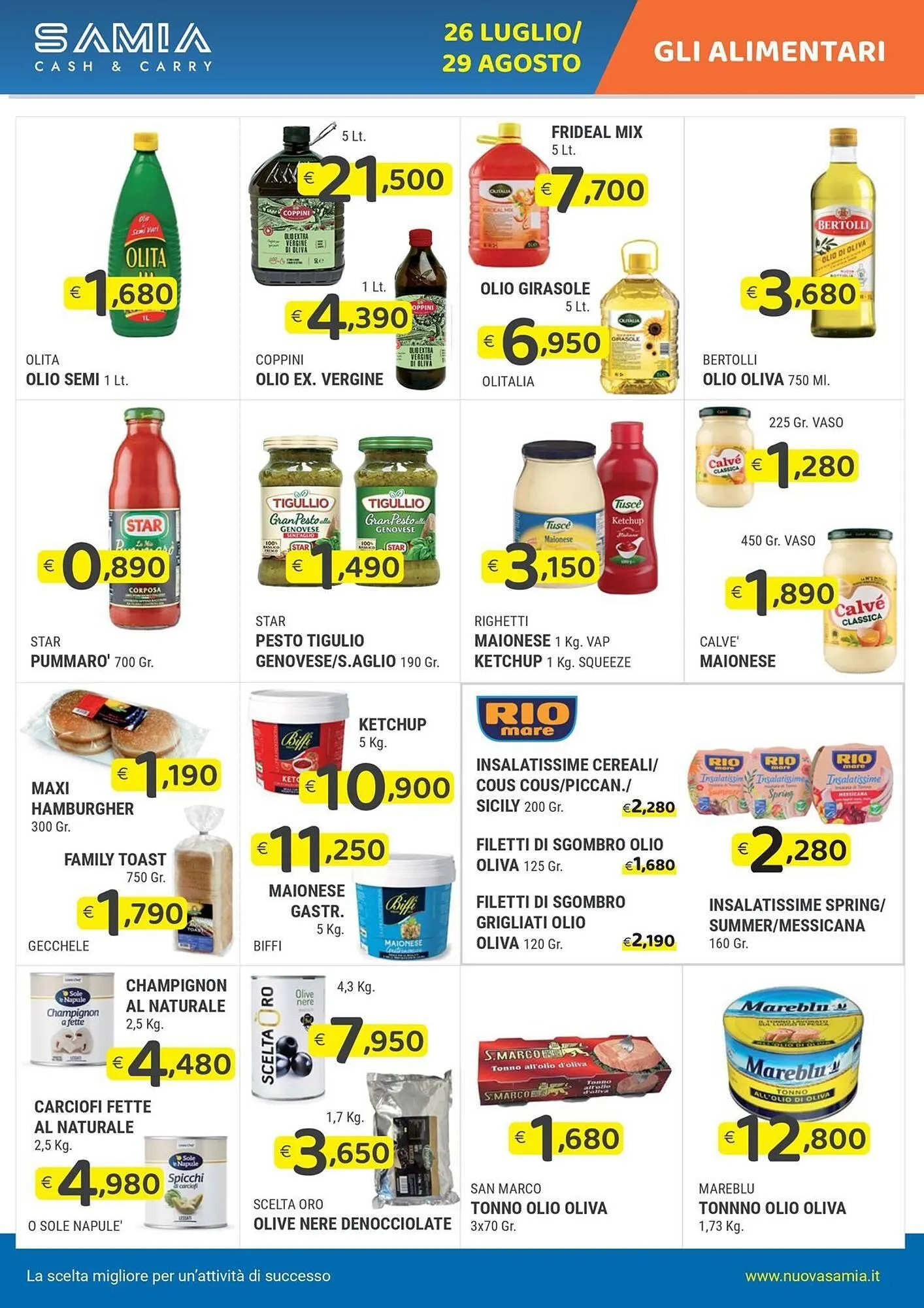 Volantino Samia Cash and Carry da 26 luglio a 29 agosto di 2025 - Pagina del volantino 4