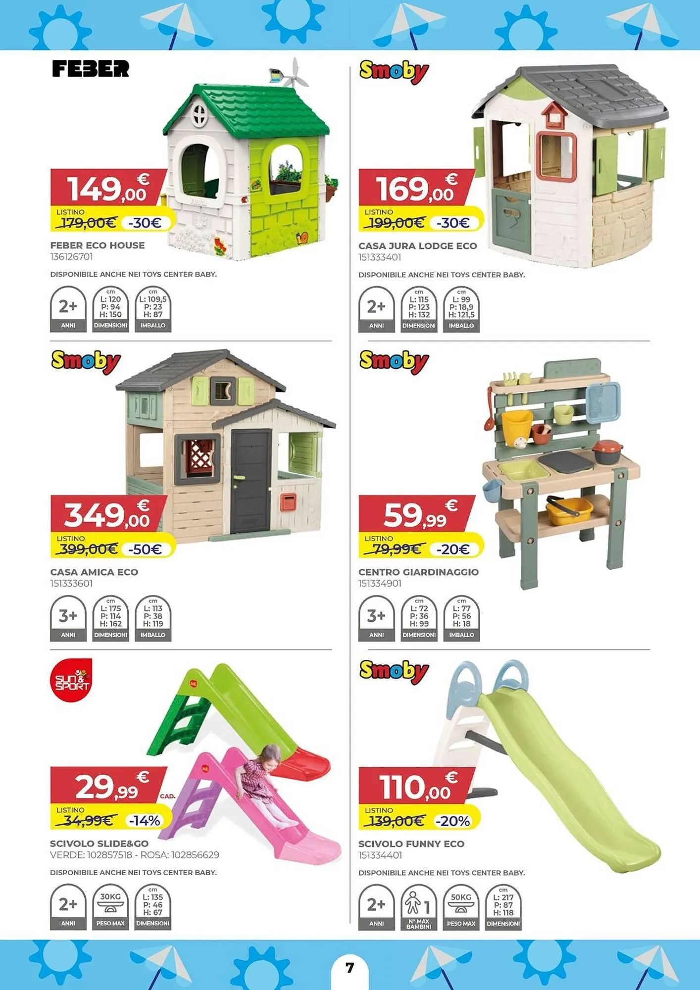 Volantino Toys Center da 29 maggio a 25 giugno di 2025 - Pagina del volantino 7