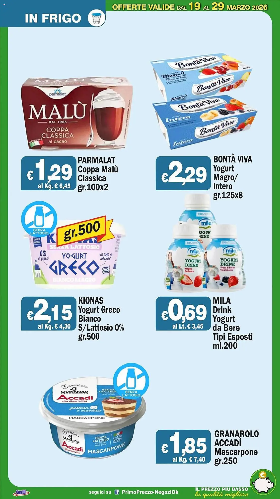 Volantino Primo Prezzo da 19 marzo a 29 marzo di 2026 - Pagina del volantino 50