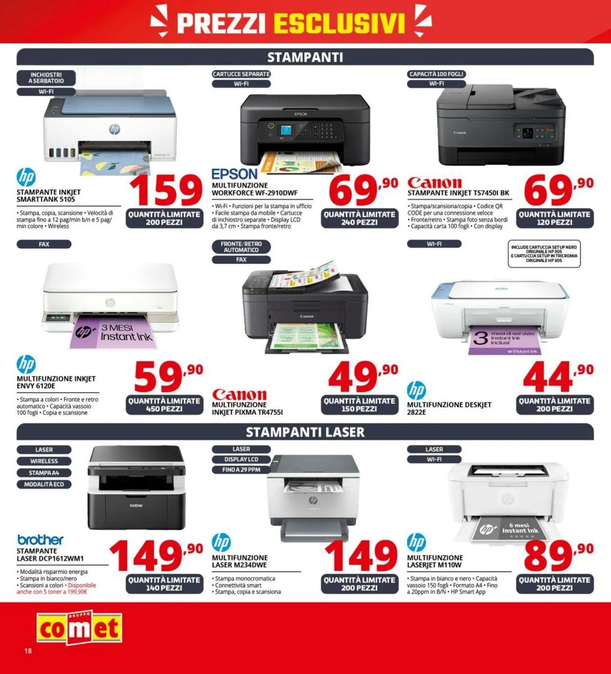 Comet Volantino attuale da 9 ottobre a 22 ottobre di 2025 - Pagina del volantino 18