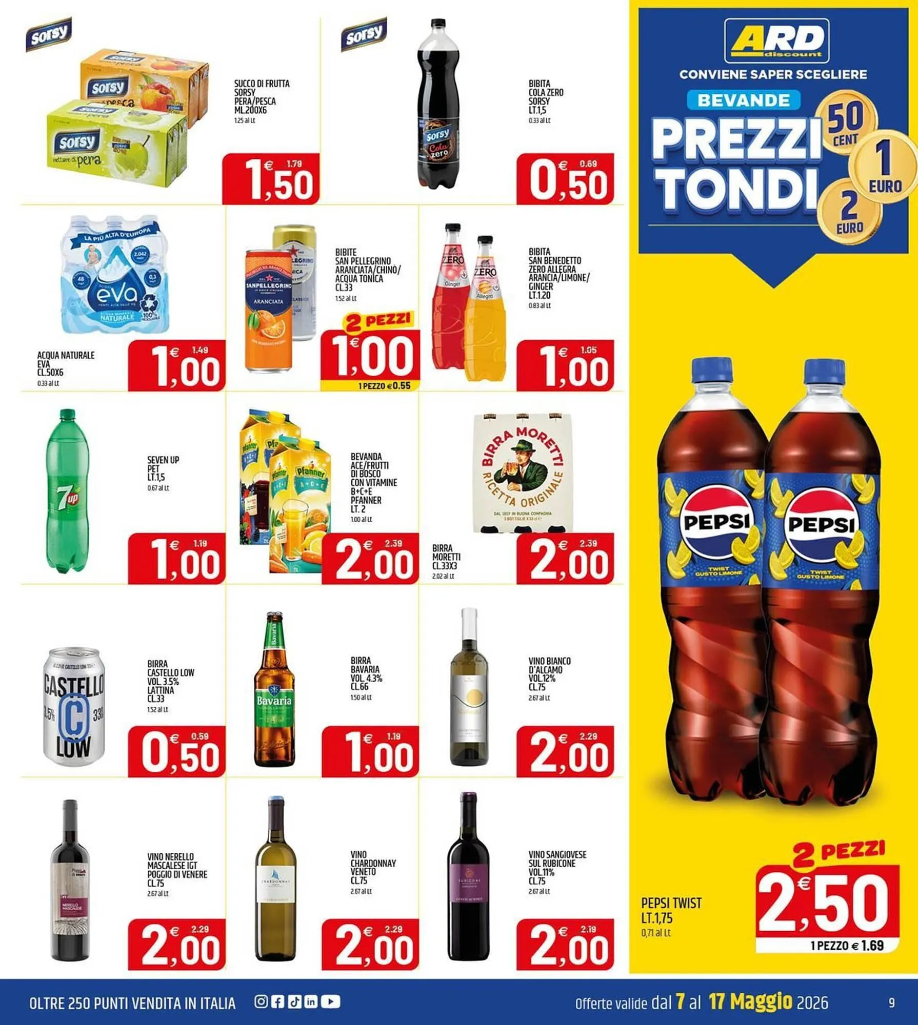 Volantino Ard Discount da 7 maggio a 17 maggio di 2026 - Pagina del volantino 9