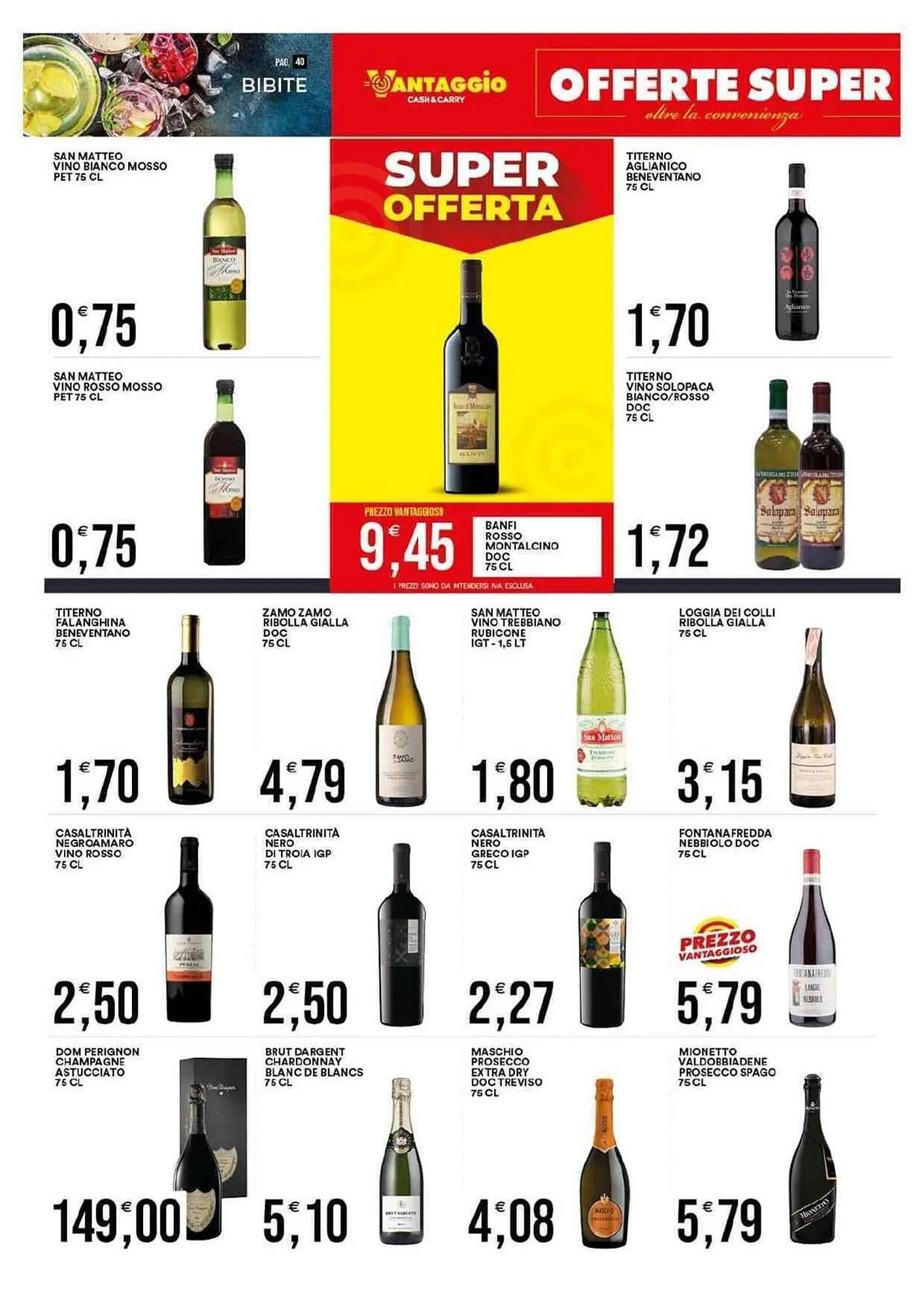 Volantino Vantaggio Cash&Carry da 23 febbraio a 7 marzo di 2026 - Pagina del volantino 42