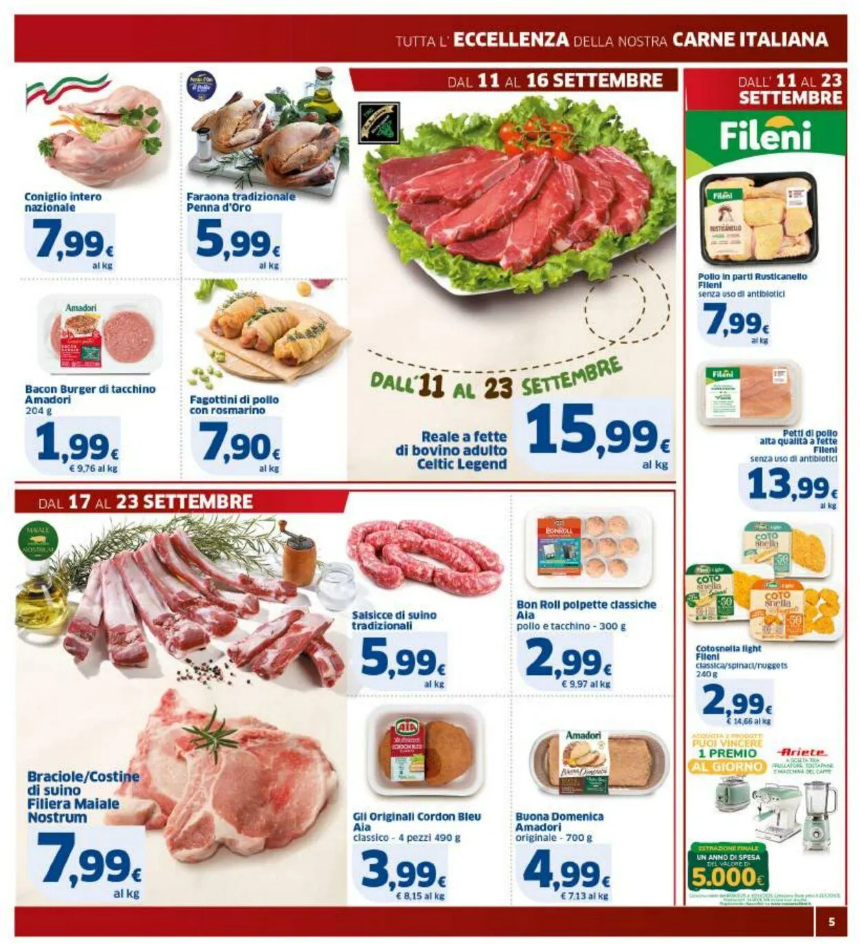 Sigma - Bologna Volantino attuale da 11 settembre a 23 settembre di 2025 - Pagina del volantino 5