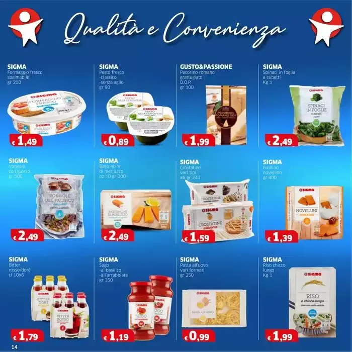 Il gusto del risparmio da 8 maggio a 21 maggio di 2025 - Pagina del volantino 14