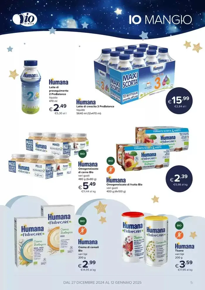 Buon anno e sogni d'oro da 27 dicembre a 12 gennaio di 2025 - Pagina del volantino 5