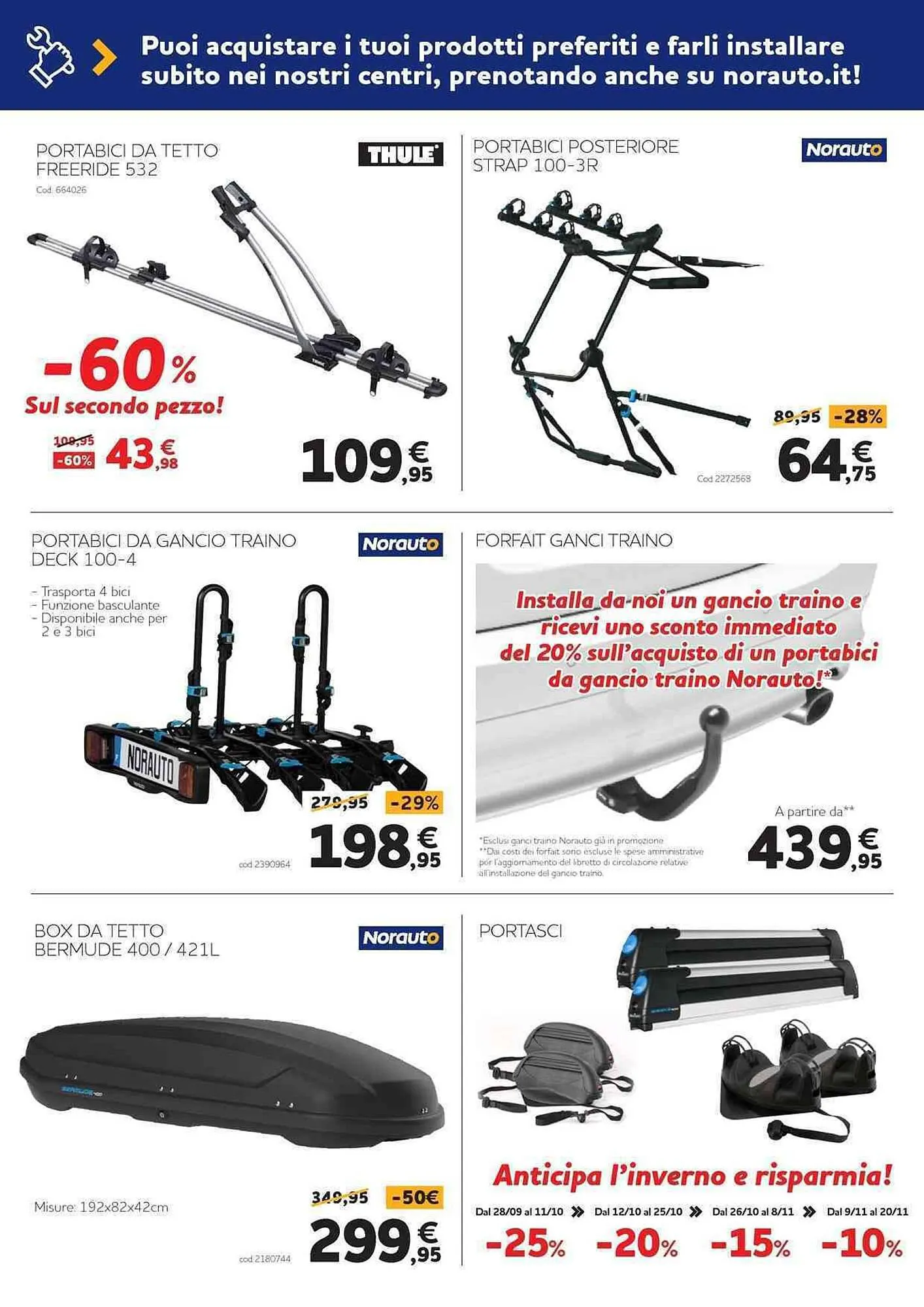 Volantino Norauto da 26 ottobre a 20 novembre di 2023 - Pagina del volantino 4
