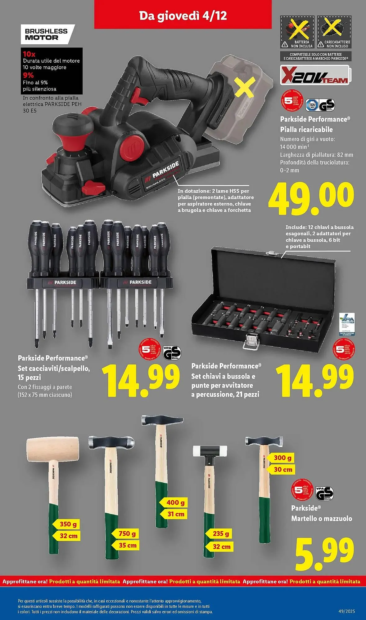 Volantino Lidl da 1 dicembre a 7 dicembre di 2025 - Pagina del volantino 57