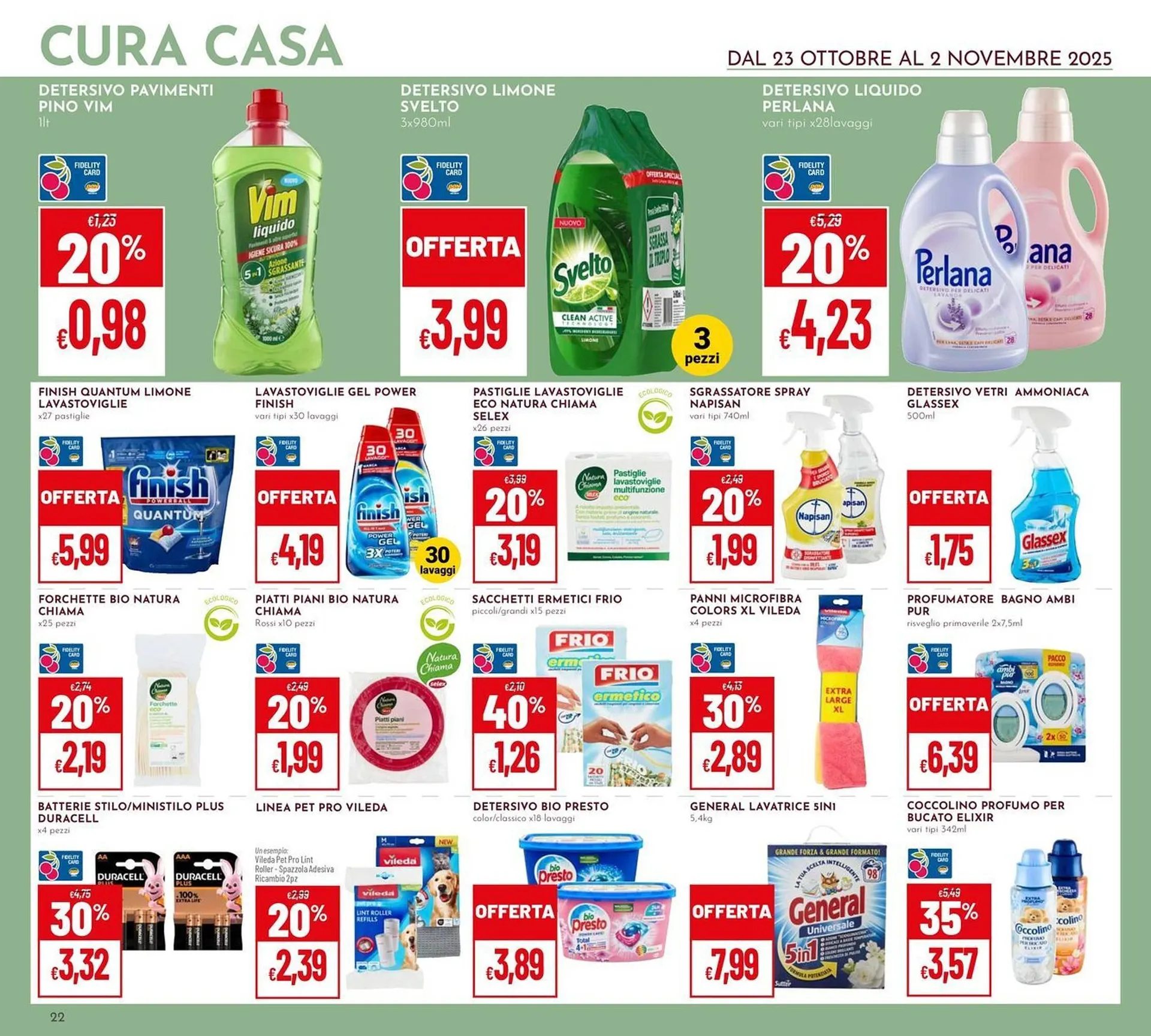 Volantino Pan da 23 ottobre a 2 novembre di 2025 - Pagina del volantino 22