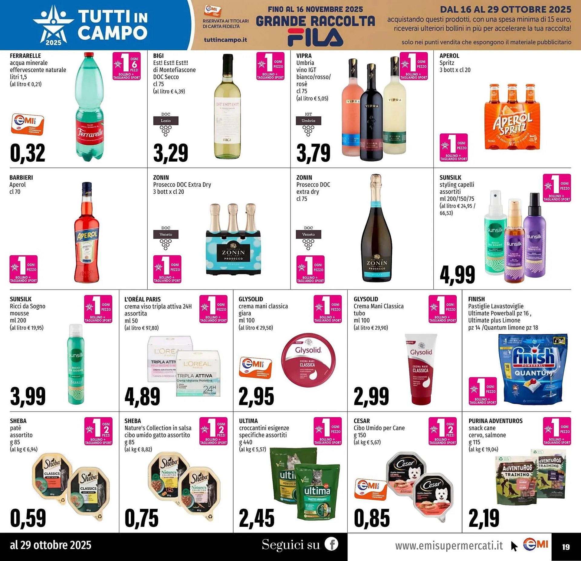 Volantino Emi Supermercati da 16 ottobre a 29 ottobre di 2025 - Pagina del volantino 19