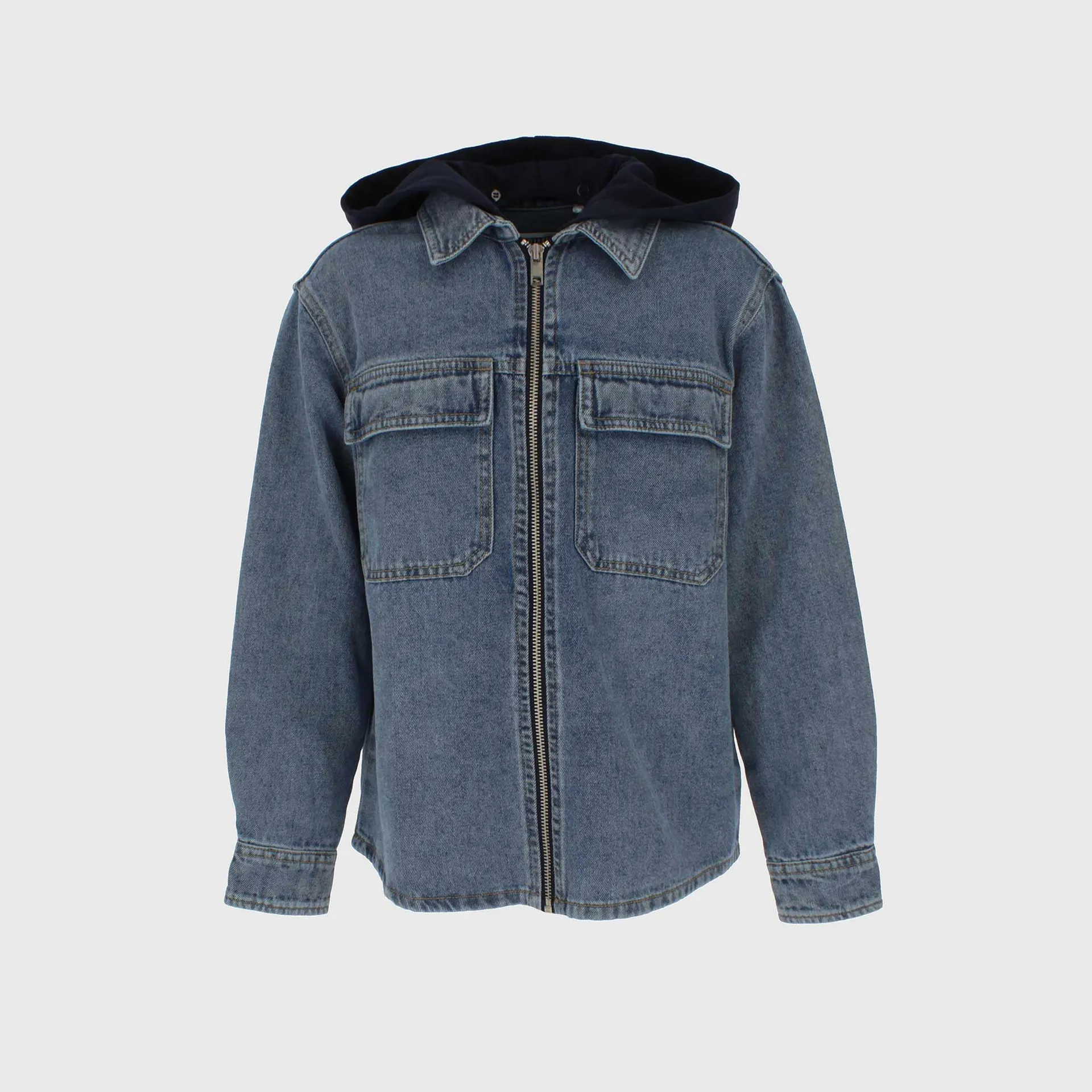 Camicia in jeans da Bambino, BLU