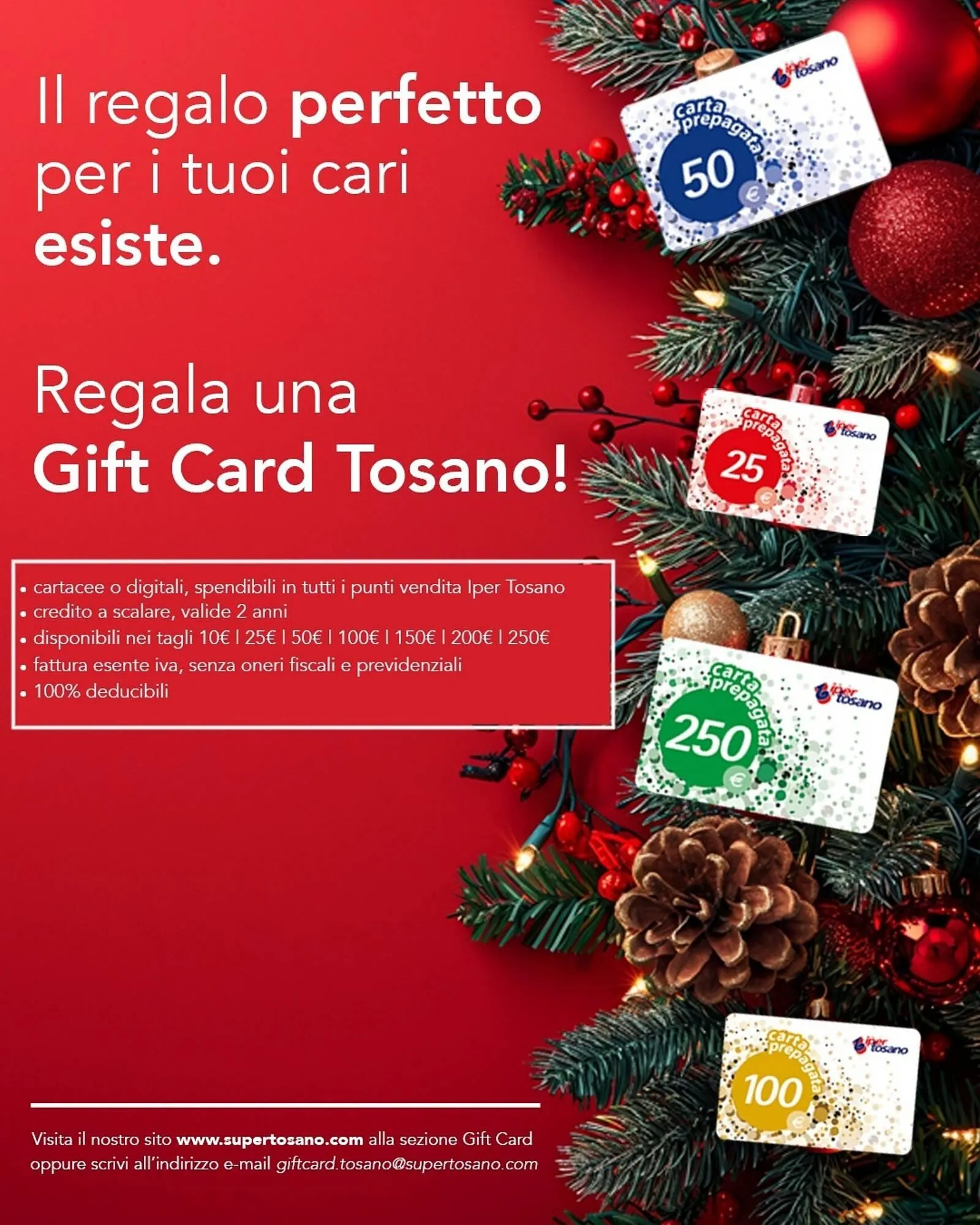 Volantino Iper Tosano da 19 novembre a 21 dicembre di 2025 - Pagina del volantino 1